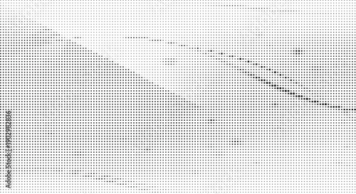 Abstract Halftone Dot Pattern Background With Grunge Effects And Noise Overlay, Subtle Texture With Gradient From Dark To Light