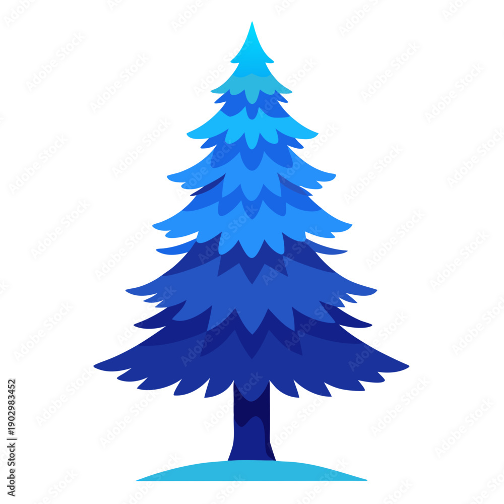 Obraz premium christmas tree vector