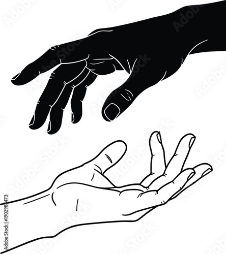 Black Chess Piece Silhouette Collection Featuring King Queen Knight Rook Bishop and Pawns for Strategy Game Competition Business Success Symbol Vector Illustration Isolated on White