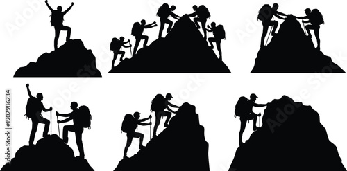 Black Shower Icon Set Featuring Male Female Unisex and Disabled Accessibility Symbols for Bathroom Signage Public Facilities Hotel Hygiene and Personal Grooming Vector Illustration