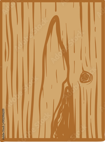 Realistic Wood Panel Texture