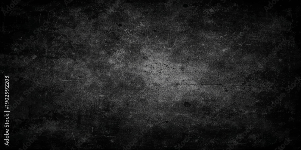 Obraz premium A dark grunge wall background with alpha channel featuring an old black concrete texture and a rough vintage grey stone surface for a dirty textured backdrop design