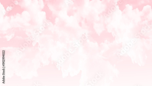 Clouds sky blurred peaceful nature background. 