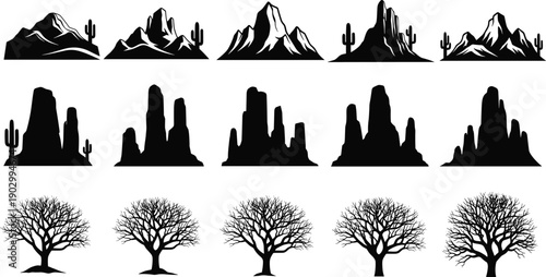 Scary Zombie Skeleton Silhouette Running in Shredded Clothes for Halloween Horror Apocalypse Graphic Design Comic Style Vector Illustration Isolated on White Background Graphic Art