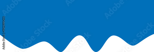 Abstract divider shape for design on web, poster and banner.