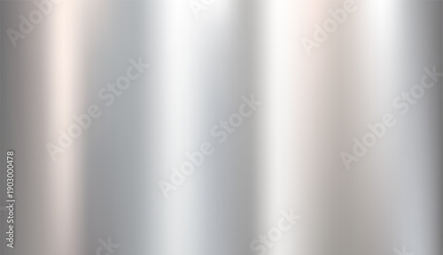 Brushed silver metallic texture background with vertical gradients