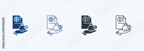 Loan Multiple Style Icon Collection