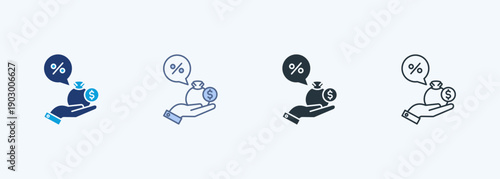 Creditor  Multiple Style Icon Collection