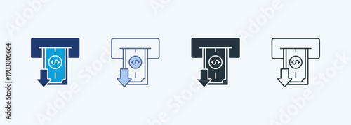 Withdrawal  Multiple Style Icon Collection