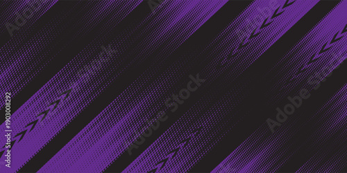 Sporty abstract line motif car sticker, modern illustration.