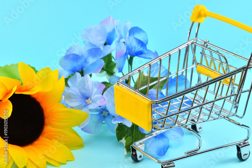 夏の買い物のイメージ