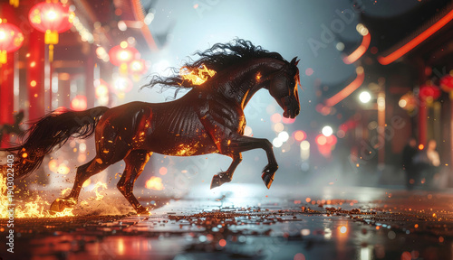 Chinese New Year Celebration of the Fire Horse Year