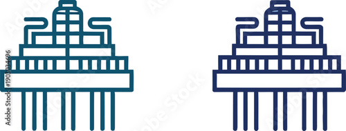 Integrated Circuit Microchip Components