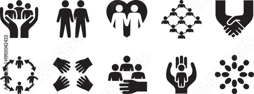 Minimalist Black and White Silhouette of a Cat Face with Two White Eyes feline animal