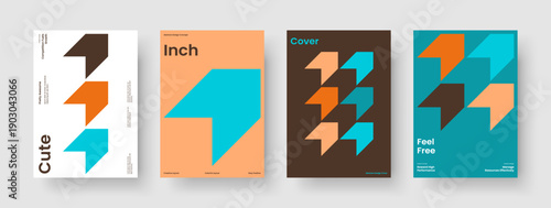 Isolated Poster Design. Geometric Background Template. Creative Report Layout. Business Presentation. Banner. Brochure. Book Cover. Flyer. Journal. Magazine. Advertising. Pamphlet. Notebook