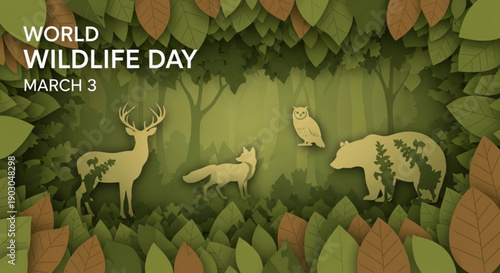 World Wildlife Day Illustration