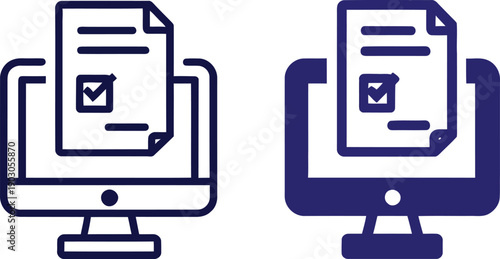 Document Management System Icons