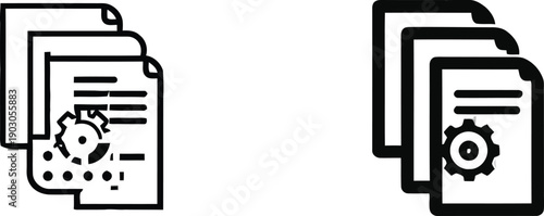 Document Settings Icons