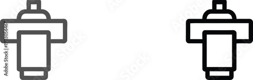 Lock icons in gray and black