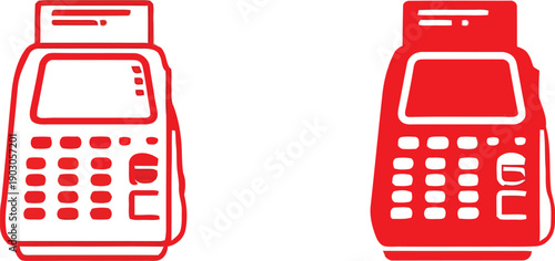 Payment Terminals with Card Readers and Keypads