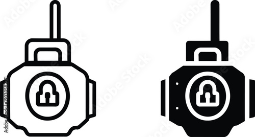 Secure Camera Icons