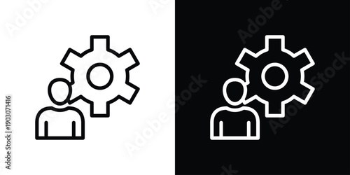 Labor Icon Sheet Black And White