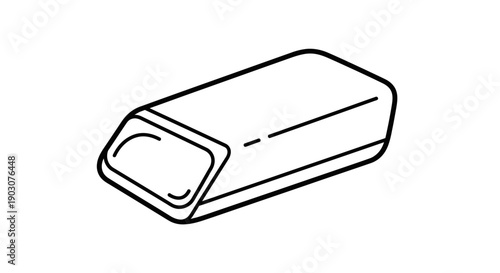 A portable black plastic USB flash memory drive and a digital SIM card are isolated on white background as electronic computer data storage equipment for modern technology
