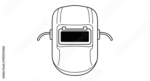 Digital technology equipment featuring black headphones and an mp3 player object isolated on white background for travel or business