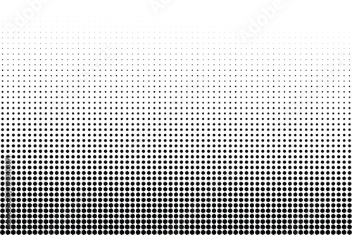 Horizontal gradient of black dots from dense to sparse, creating a clean, modern background.