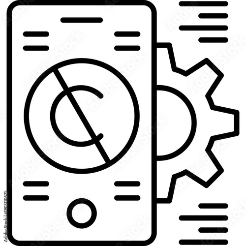 Copyright Icon Vector Element