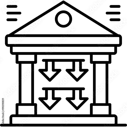 Depositor Icon Vector Element