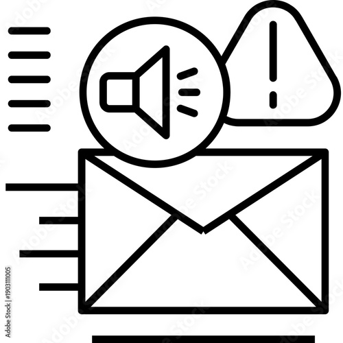 Spam Icon Vector Element