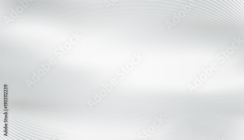 Abstract white dynamic curve line up on blur gray gradient wave background, Vector illustration