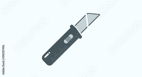 Retractable Utility Knife with Sharp Blade