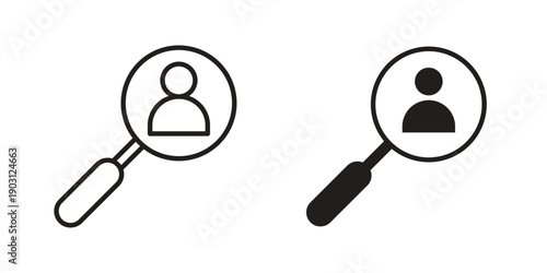 Hiring icon suitable symbol. Simple stock illustration stock