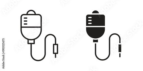 IV bag icon suitable symbol. Simple stock illustration stock