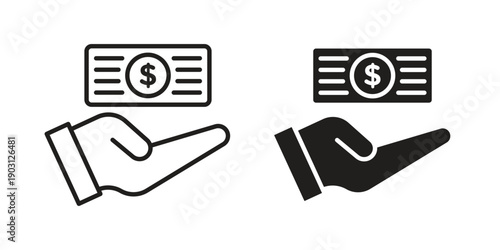 loan icon suitable symbol. Simple stock illustration stock