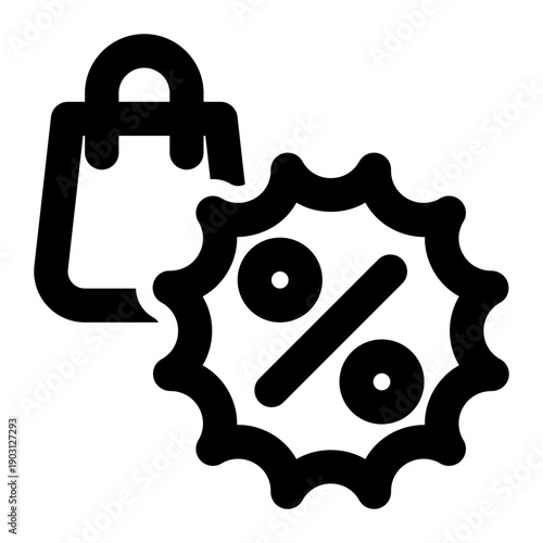 Clearance Sale, Big Sale, Clearance Outline Icon