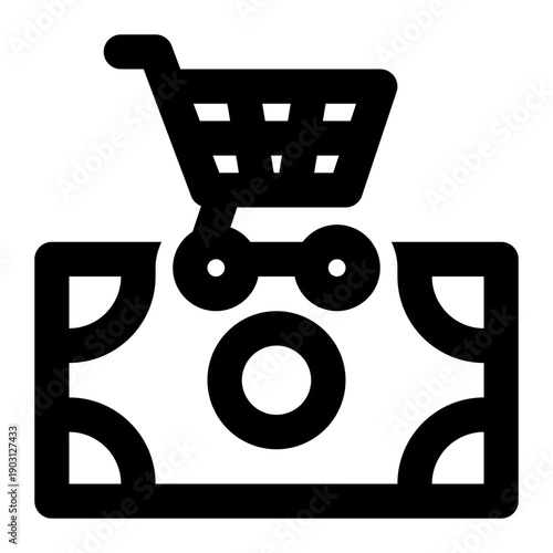 Payment, Shopping, Checkout Outline Icon