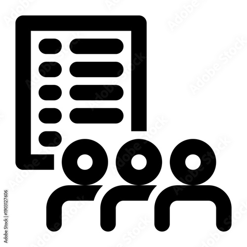 Lead List, Lead, Lead Generation Outline Icon