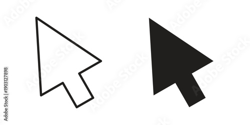 Mouse icon suitable symbol. Simple stock illustration stock