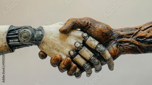 Robot handshake