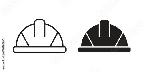 Helmet icons symbol. vector illustration pack for apps and designs