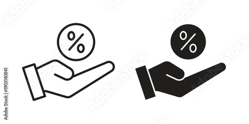 Interest icons symbol. vector illustration pack for apps and designs