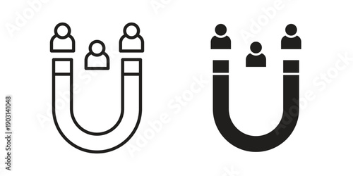 Lead generation icons symbol. vector illustration pack for apps and designs