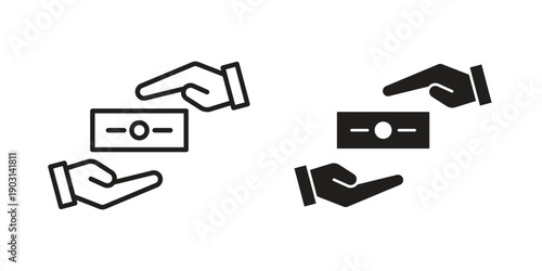 loan icons symbol. vector illustration pack for apps and designs