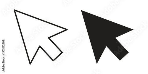 Mouse icons symbol. vector illustration pack for apps and designs