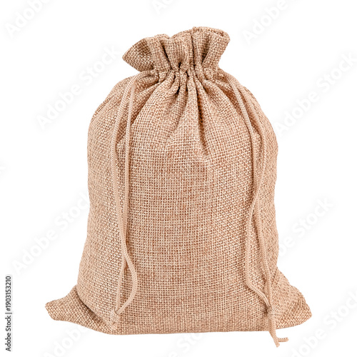 Wallpaper Mural cereal in a cloth bag, isolate on a white background Torontodigital.ca