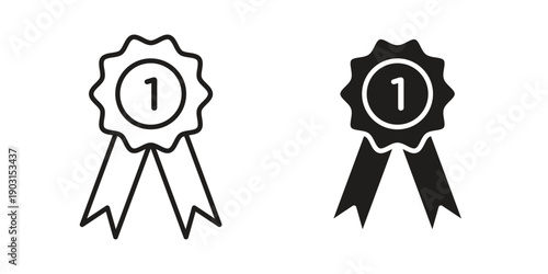 Badge icon vector. EPS 10 editable vector bundle