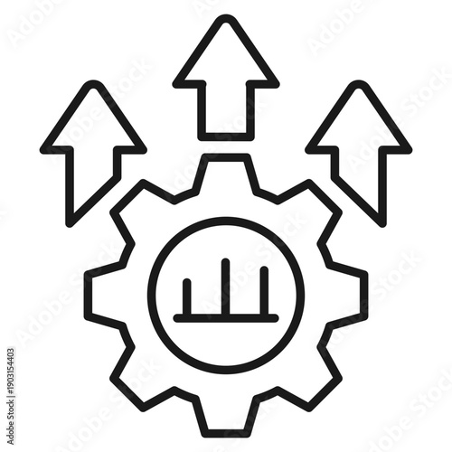 Optimization Outline Icon